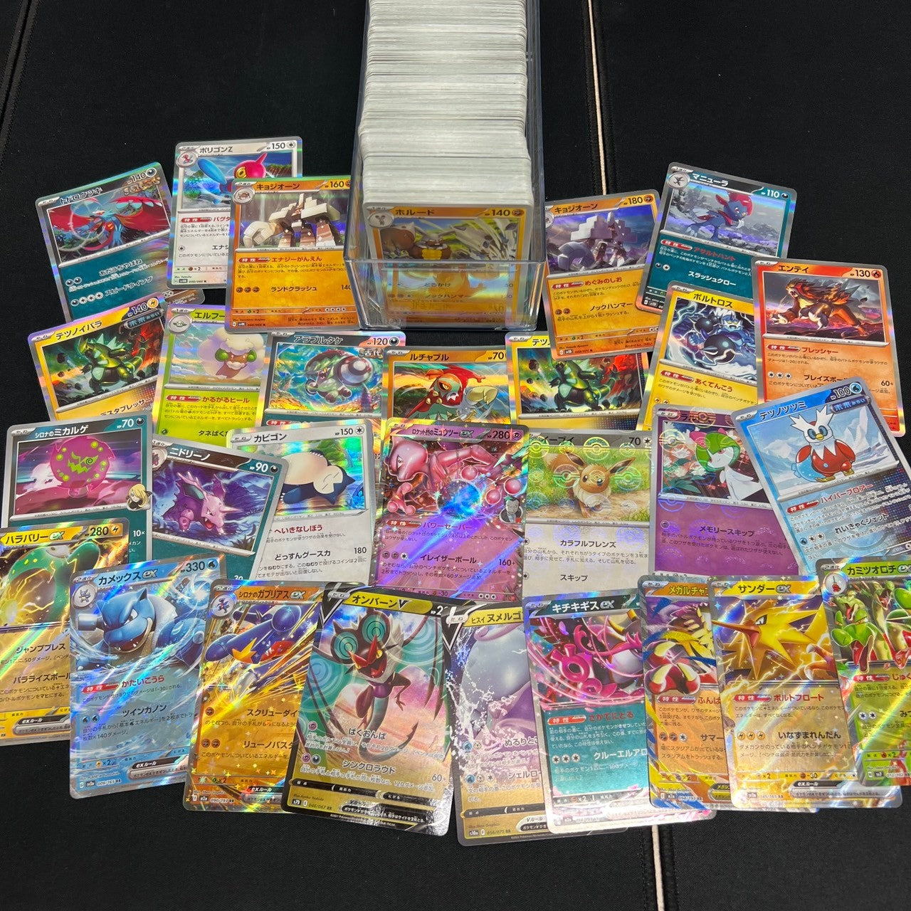 Japanese Pokemon Card lots of 500pcs inc. 5x Poke Ball, 10x RR & 10+ Holos bulk set