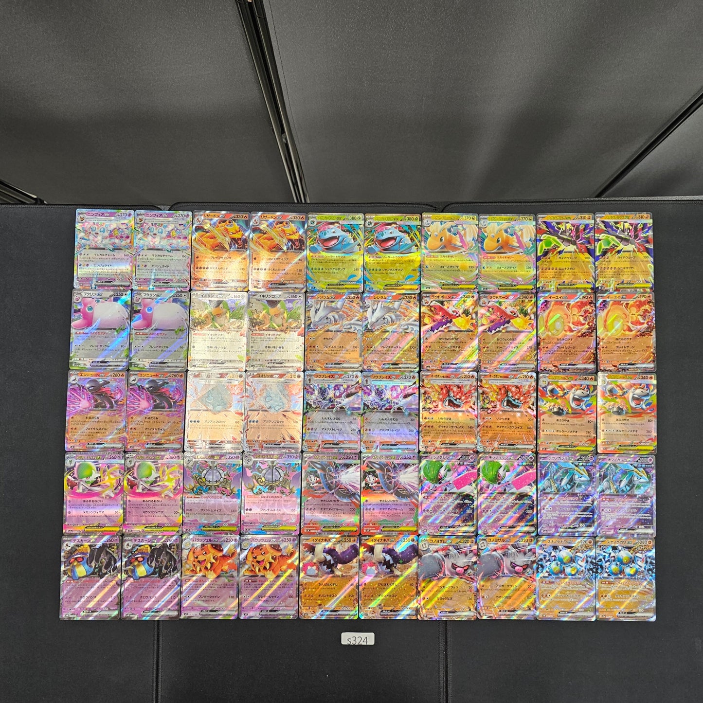 Japanese Pokemon Card lots of RR 100 SPB324 Sylveon Charizard SPB324 bulk set