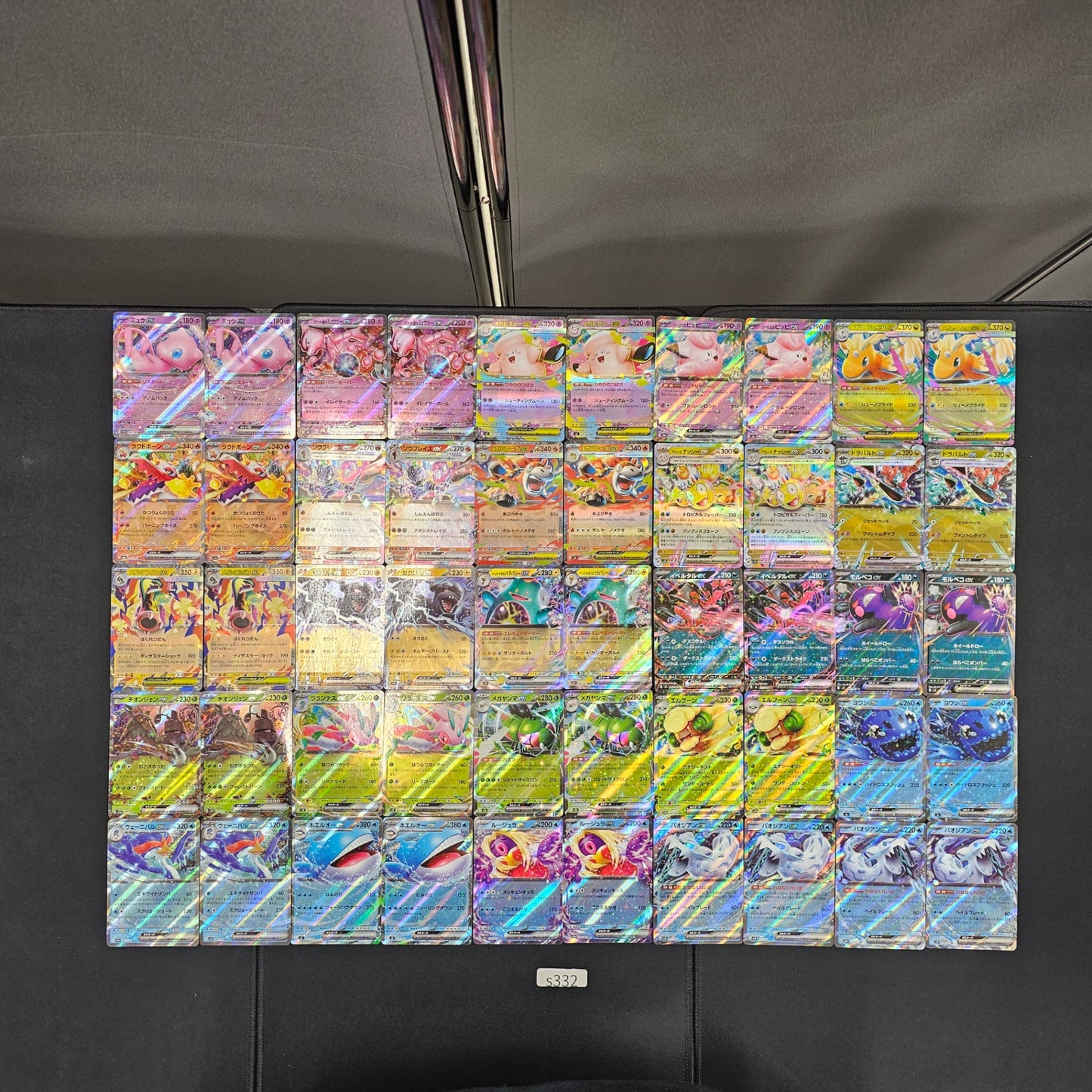Japanese Pokemon Card lots of RR 100 SPB332 Mew Mewtwo SPB332 bulk set