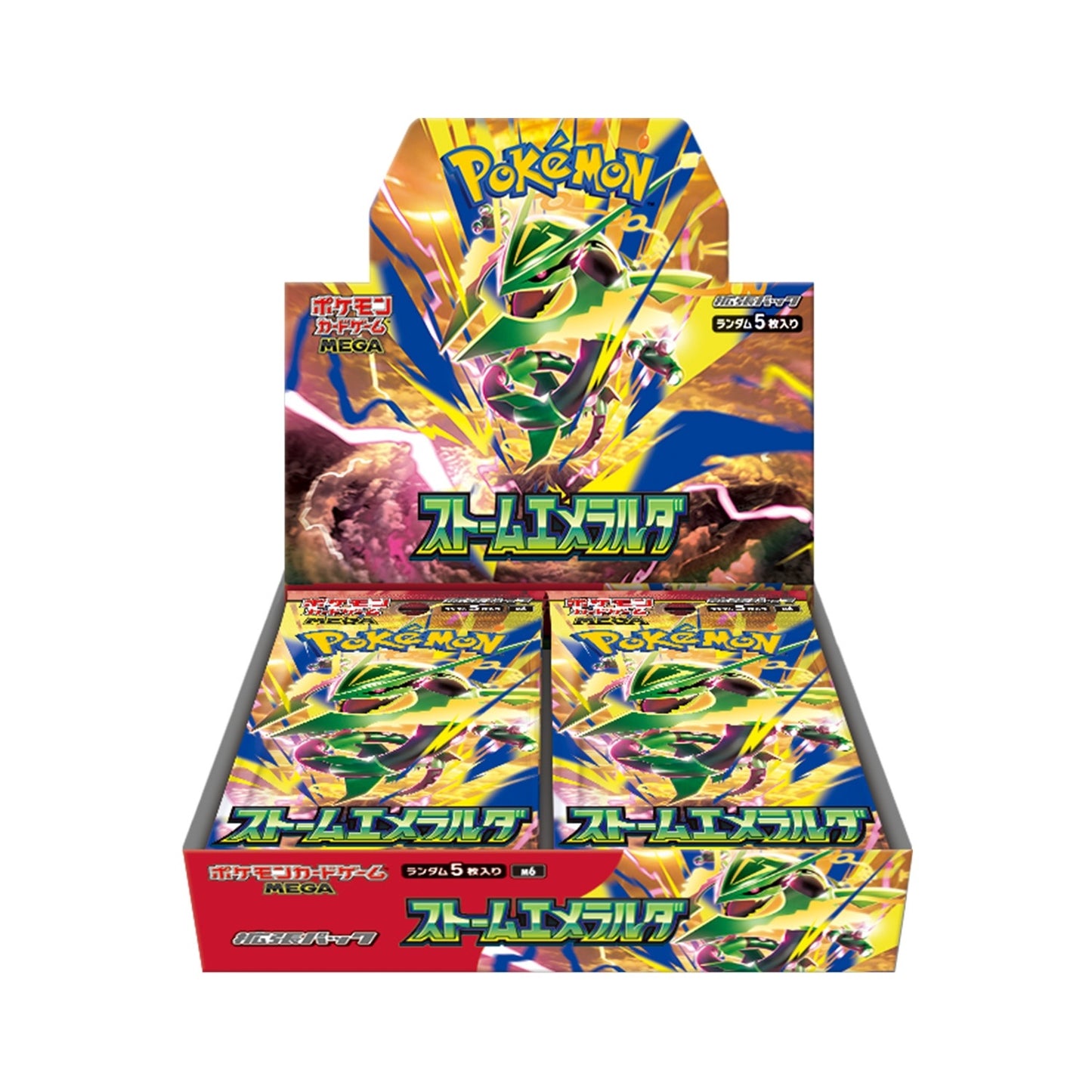 M6 Storm Emeralda Sealed box Japanese Pokemon Card