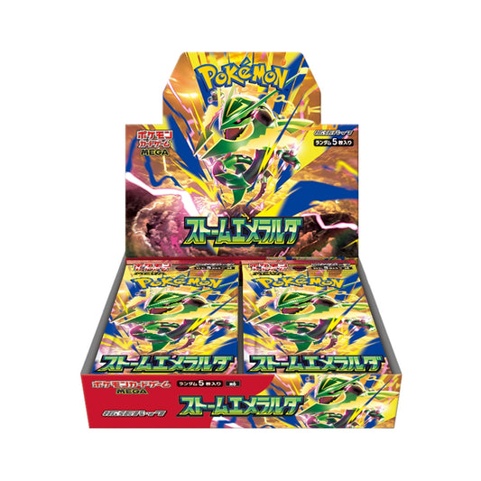 M6 Storm Emeralda Sealed box Japanese Pokemon Card