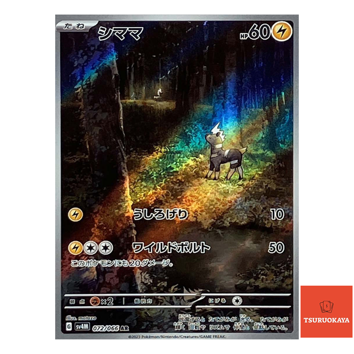 Blitzle  AR 072/066 SV4M Future Flash Japanese Pokemon Card
