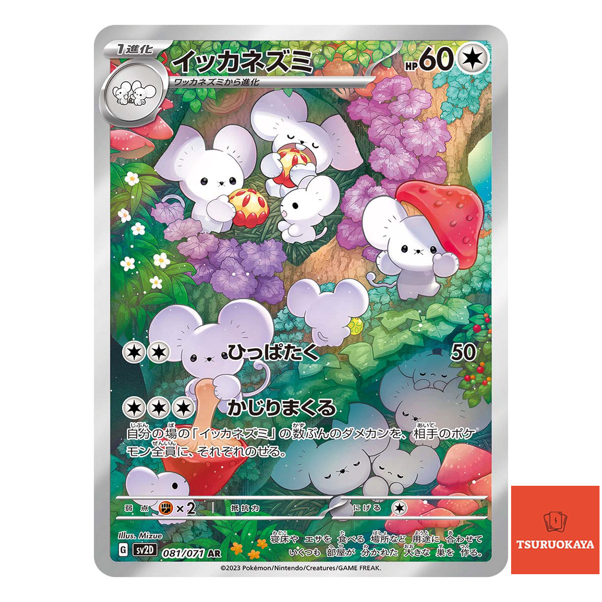 Maushold  AR 081/071 SV2D Clay Burst Japanese Pokemon Card