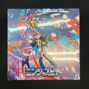 Japanese Pokemon Card Ninja Spinner Sealed box damage